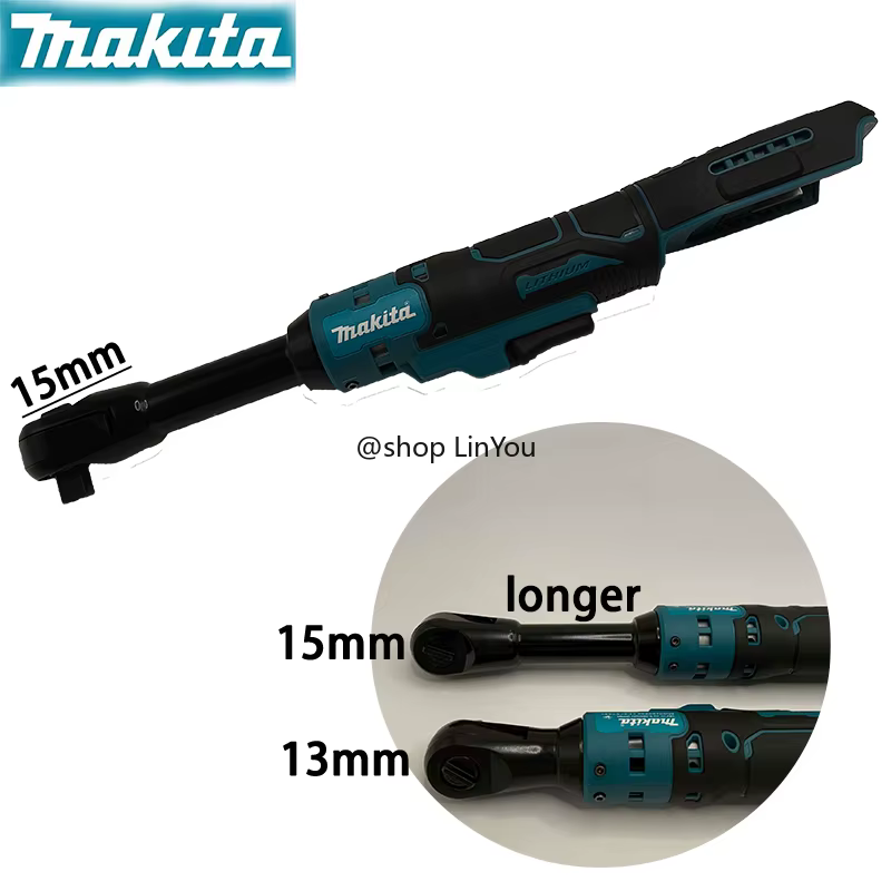 Makita 18V 10/13/15mm clé à cliquet sans brosse pilote sans fil multifonction clé électrique à vitesse Variable outils électriques