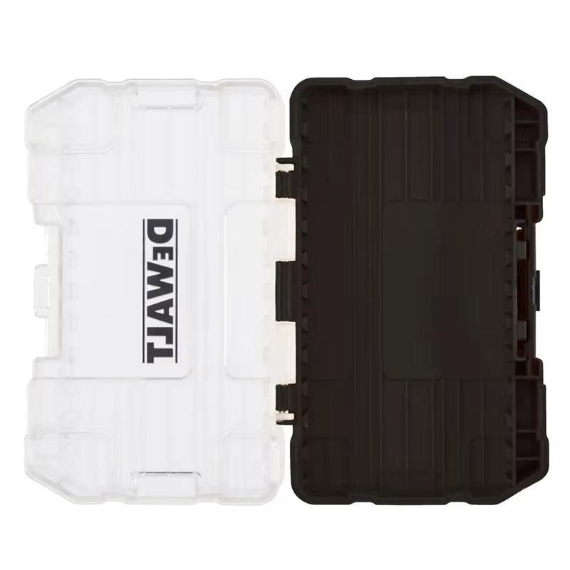 DEWALT TSTAK noir boîtier moyen Mini outil de rangement en plastique Portable Durable boîte à outils 148*85*40MM