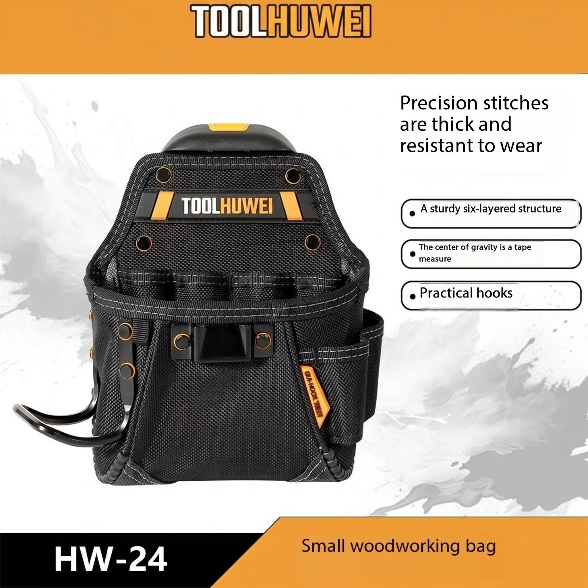 TOOLHUWEI Mini trousse à outils utilitaire