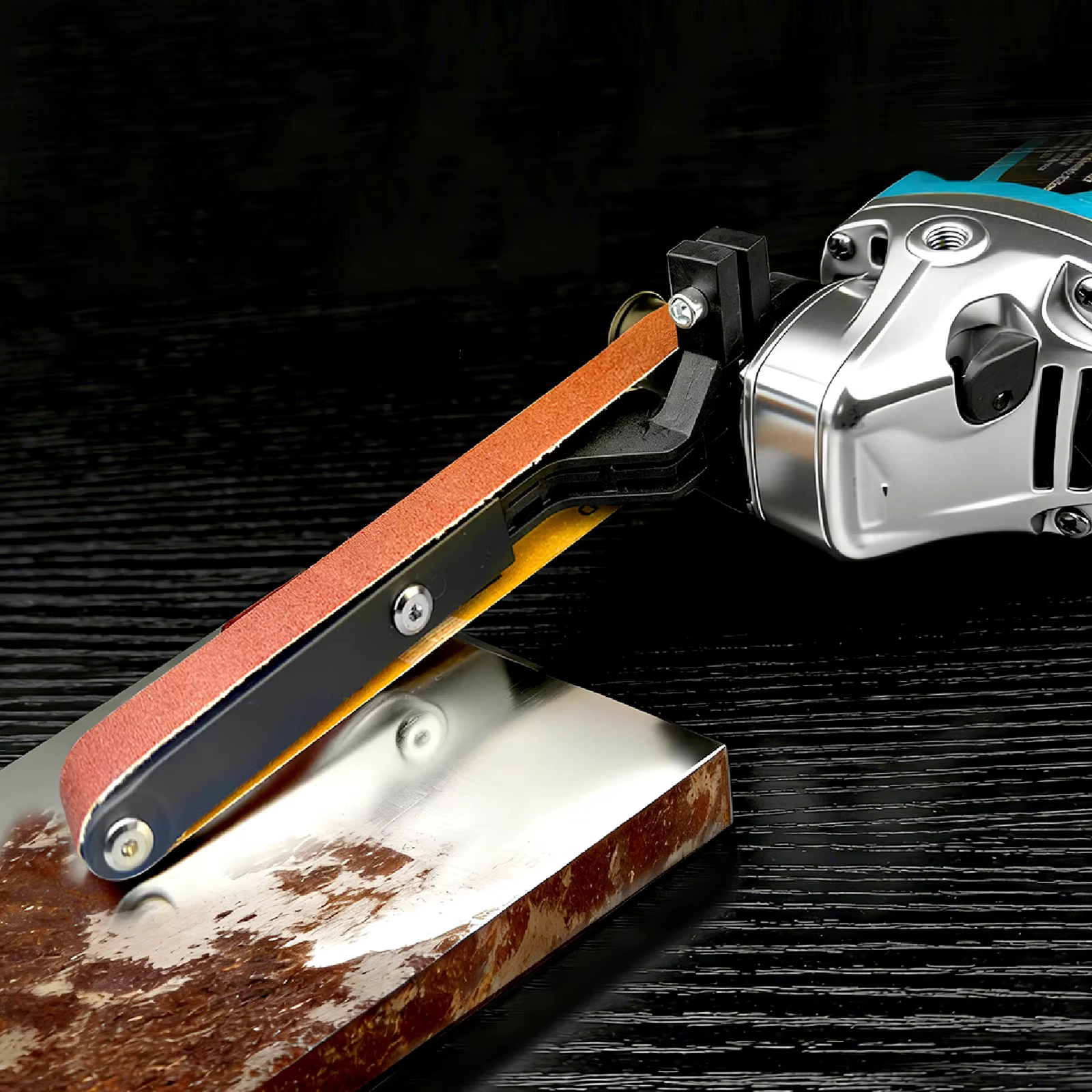 Kit de conversion de meuleuse d'angle en ponceuse à bande pour bricolage domestique