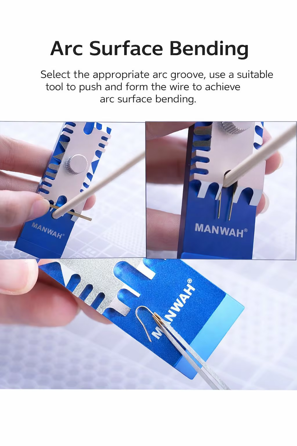 MANWAH MW-2201 Outil multifonctionnel pour la pliage de pièces photo-émaillées