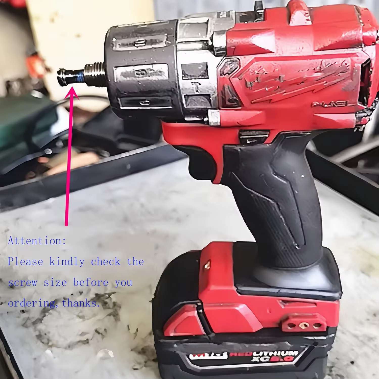 Mandrin de perceuse 9/16'' à installer et remplacer pour Milwaukee 42-66-1006 42-66-2706 42-66-2707 2704-20 2704-22 2804-22 2903-222 2904-20