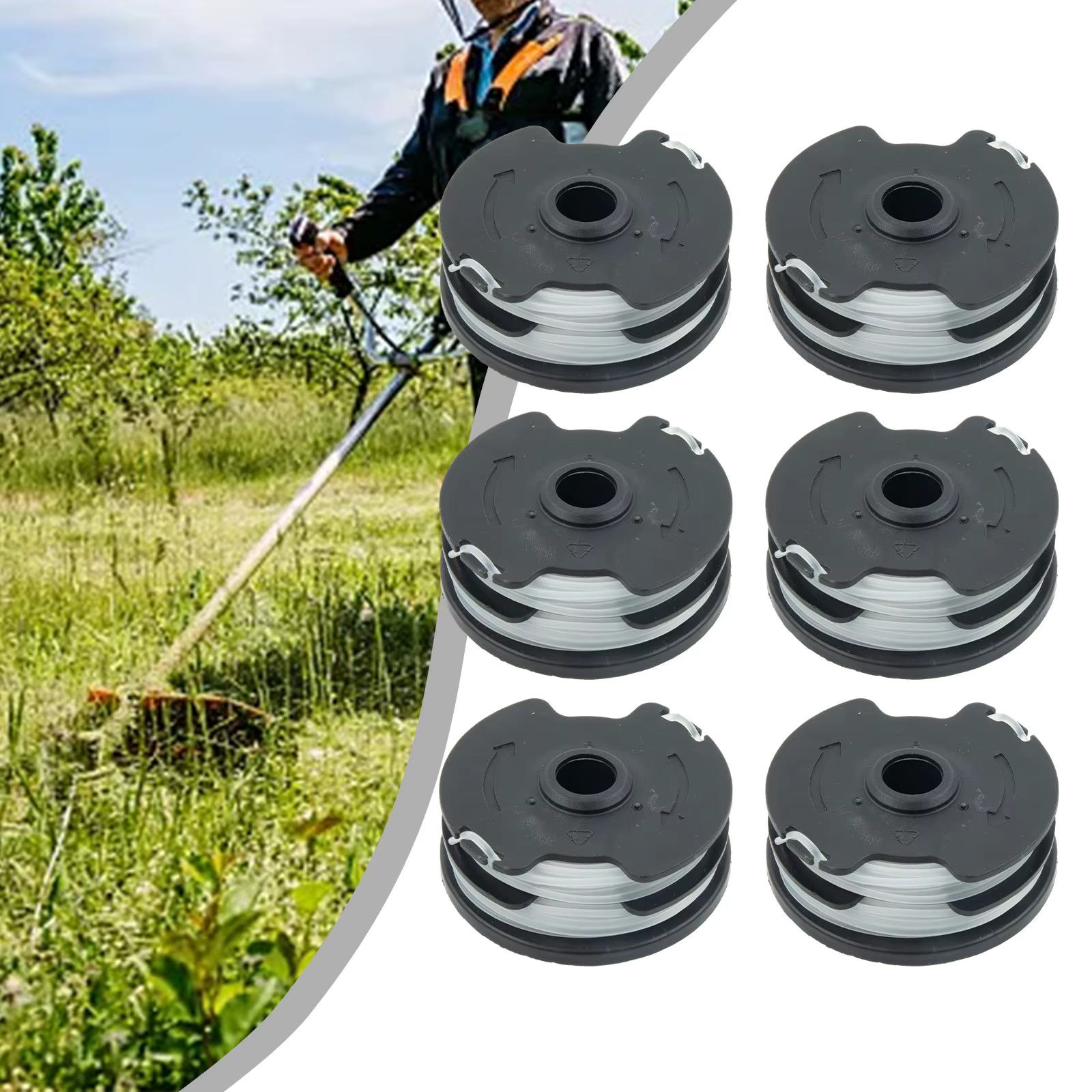 Bobines de filetage pour tondeuse à gazon sans fil Parkside