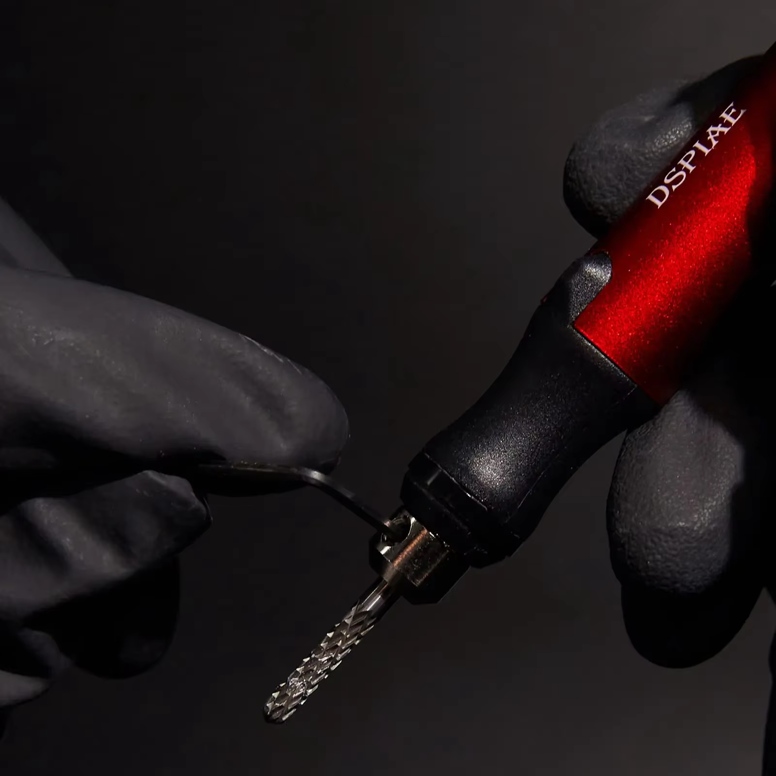 DSPIAE ES-P ponceuse stylo éponge disque de ponçage rond pré-coupé papier de verre abrasif utilisé