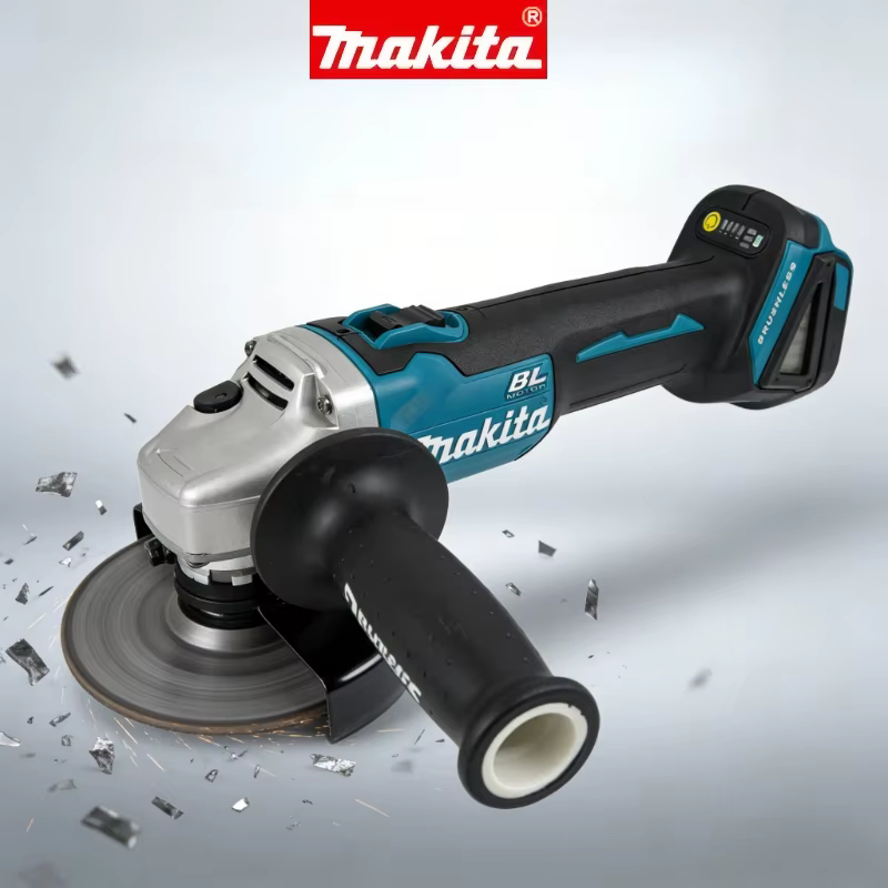 Makita DGA404 Meuleuse d'angle sans fil 18V - Ponceuse électrique et machine à meuler sans fil (outil seul)