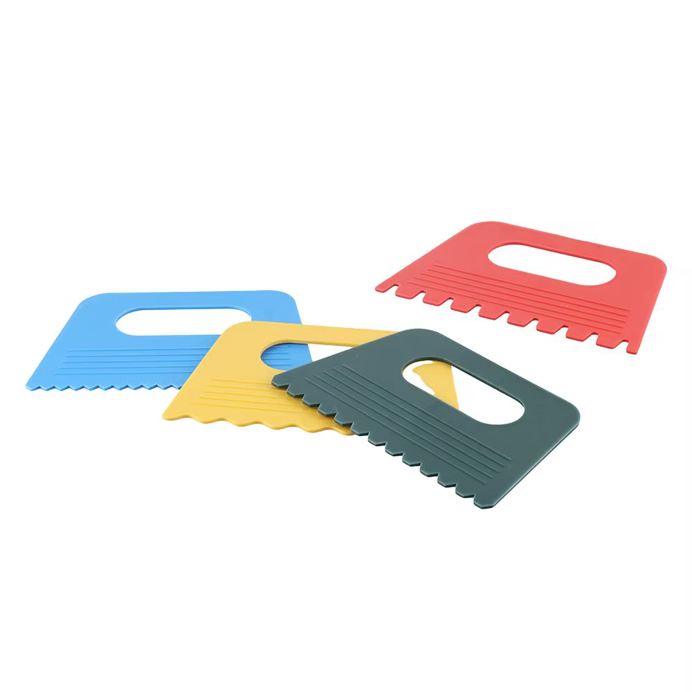 Paquet de 4 grattoirs en plastique
