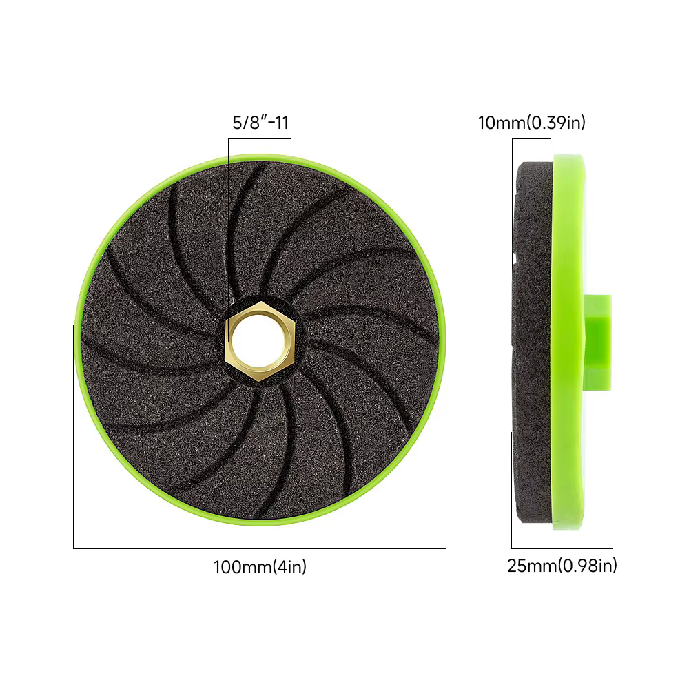 Disque de polissage et de finition pour carreaux céramiques LOZLIN 100 mm