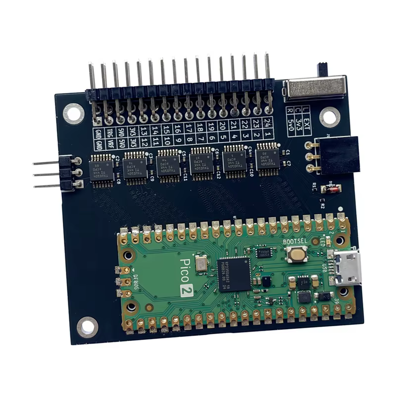 Le logiciel d'analyseur logique AA08I V6.0 RP2350 Pico 2 400 MHz 24 canaux est disponible pour Windows