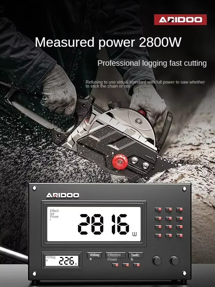 Scie à chaîne électrique haute puissance 220V pour la coupe du bois