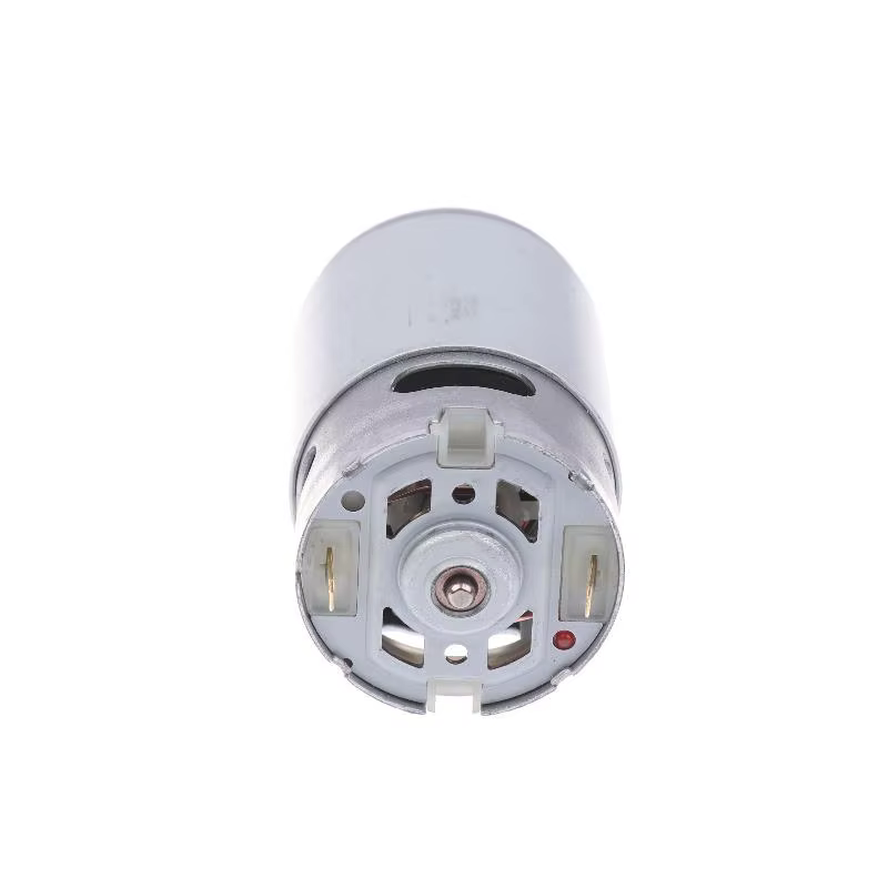 Moteur électrique micro DC 21V 14 dents RS 550 28000RPM pour mini-tronçonneuse à batterie