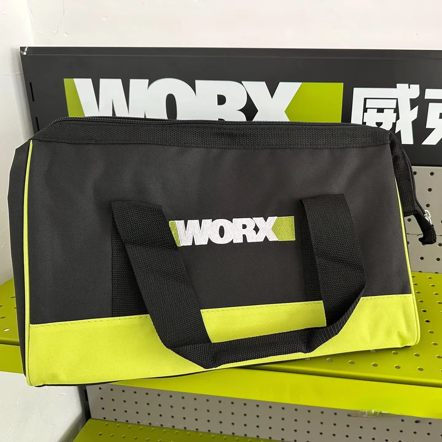 WORX – sac à outils manuel à double couche en tissu Oxford