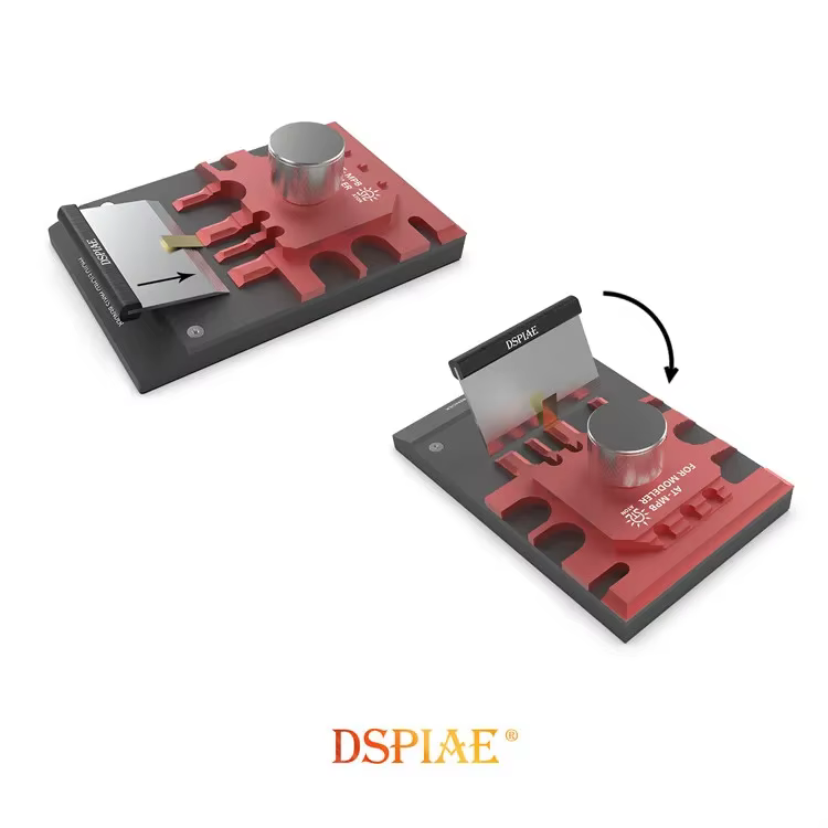 DSPIAE AT-MPB Mini Photo Gravé Pièces PE Pliage Étau Artisanat Outils pour Modèle Passe-Temps Accessoires DIY Ensemble d'Outils
