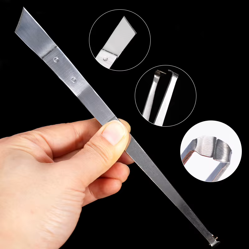 1 ensemble d'outils de casttration de poulet en acier inoxydable, grand poulet professionnel pour bébé poussin, couteaux de casttration rapide, outils de ferme de volaille