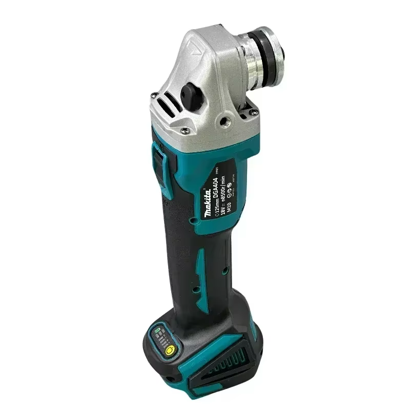 Makita DGA404 125mm/100mm meuleuse d'angle électrique au Lithium sans brosse Machine de découpe Rechargeable