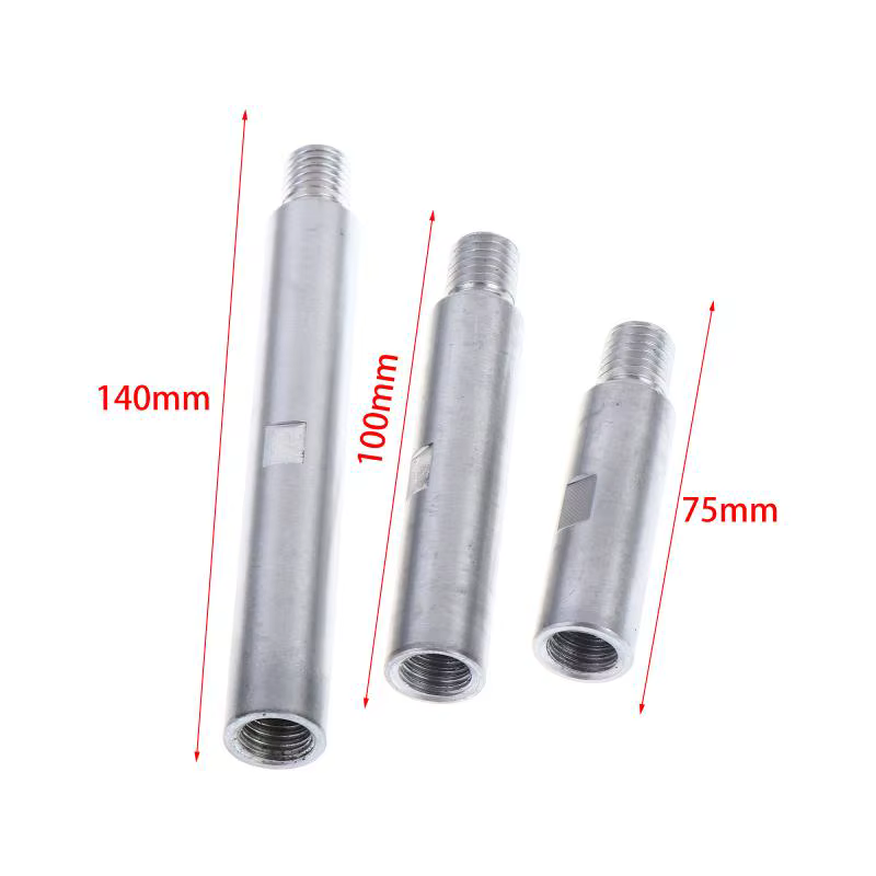 Tige d'extension robuste de 75-140 mm pour meuleuse d'angle
