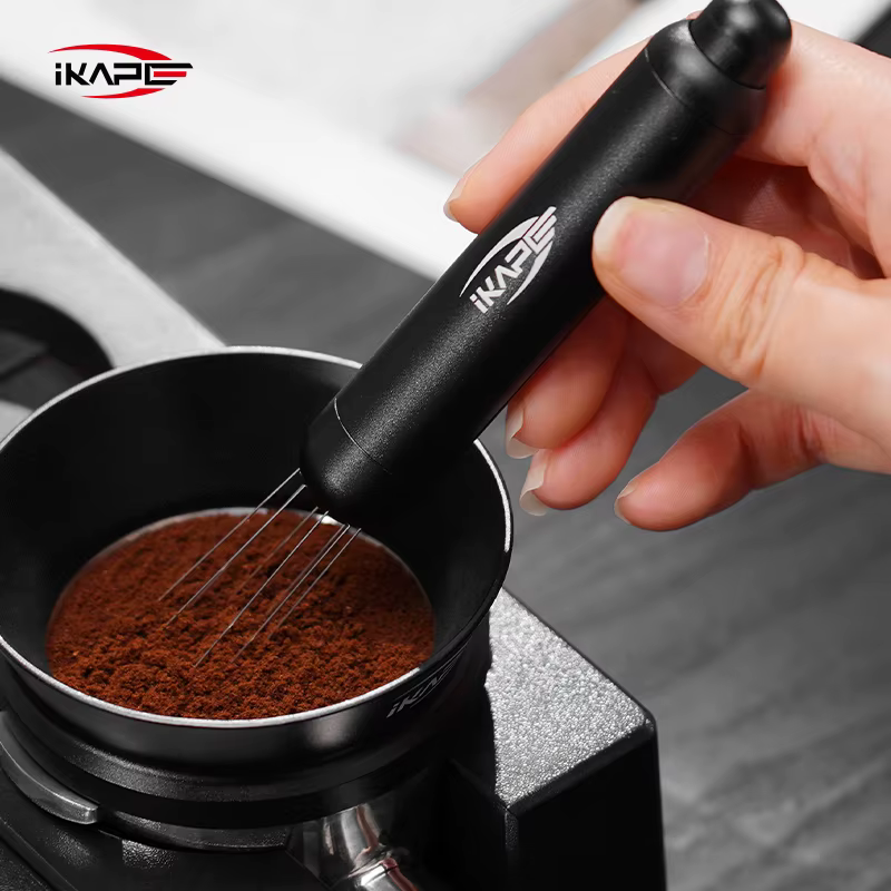 Outil WDT IKAPE, distributeur de poudre d'expresso magnétique, outils professionnels pour barista, accessoire à café télescopique rétractable