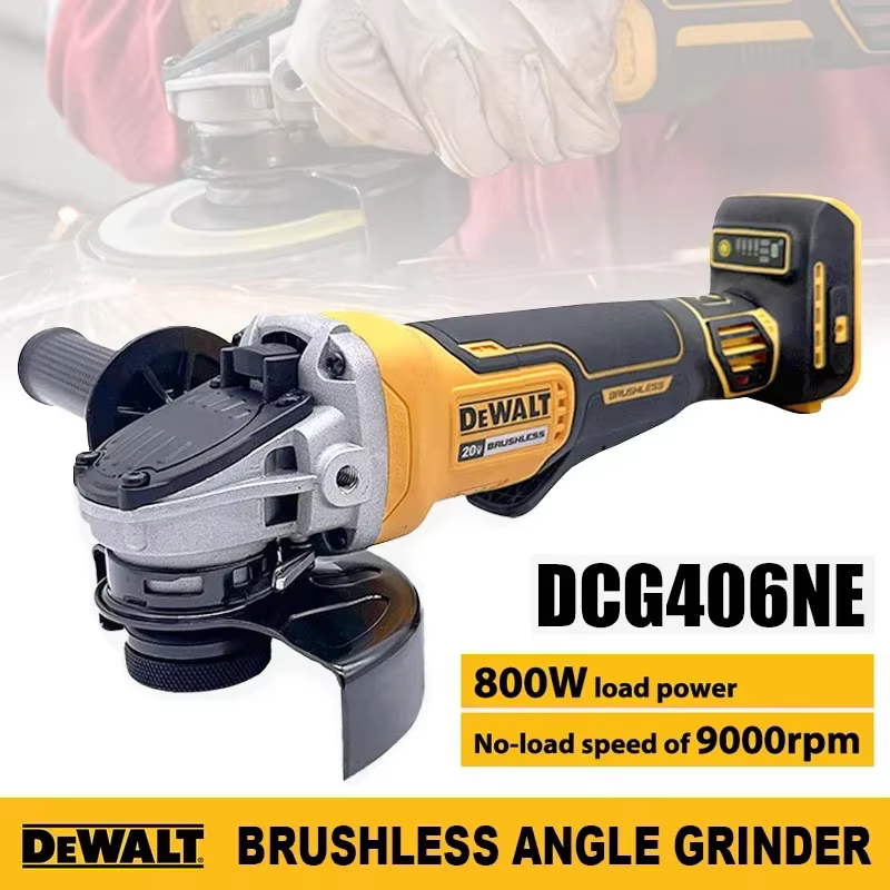 Nouveauté 2026 ! Meuleuse d'angle à tête plate DEWALT DCG406