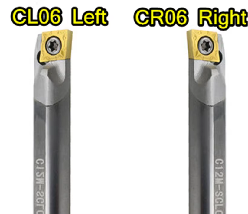 Barre d'outils en carbure solide C06K C07K C08K C10K C12M SCLCR06 SCLCL06
