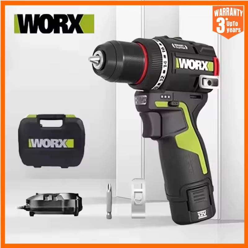 WORX WU135 perceuse électrique sans fil 12V 50Nm 1800 tr/min
