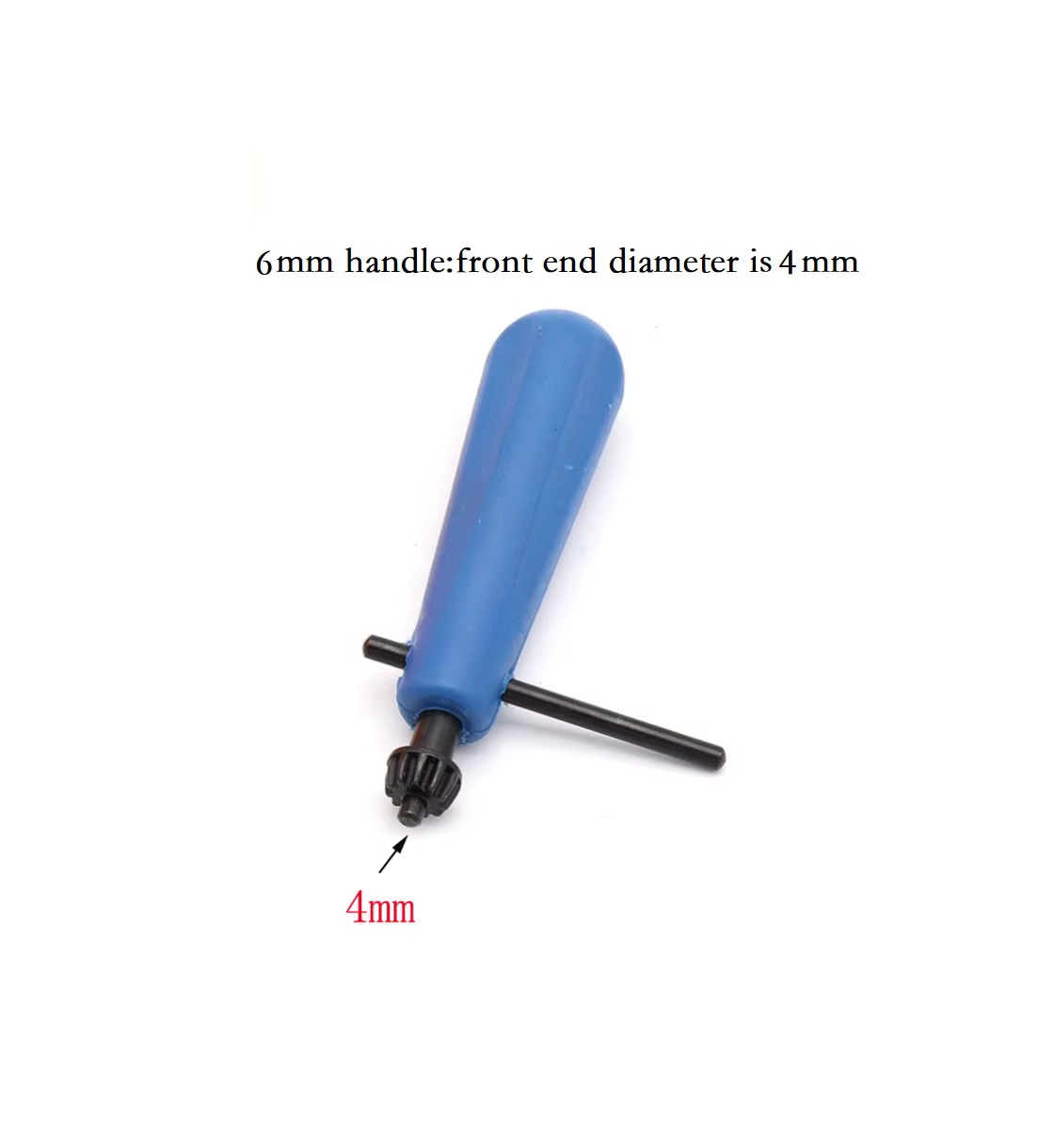 1 pièces 4mm 6mm poignée clé perceuse mandrin clé moulin meuleuse arbre électrique meulage moteur