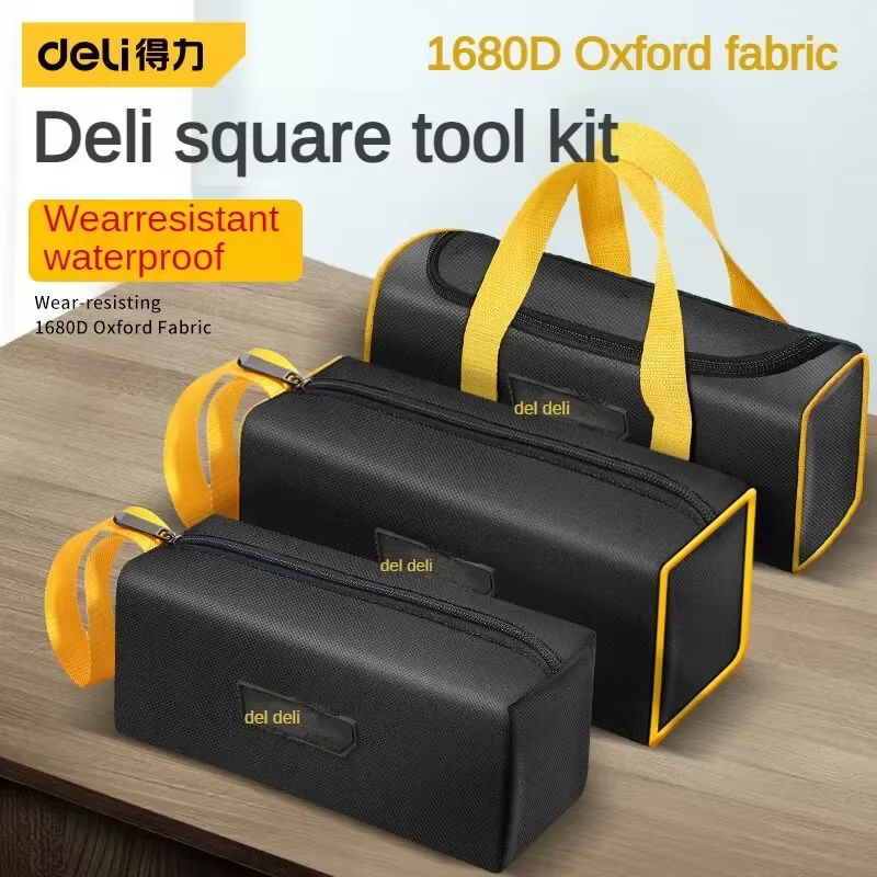 Deli Oxford tissu petit sac à outils multifonction multi-poches