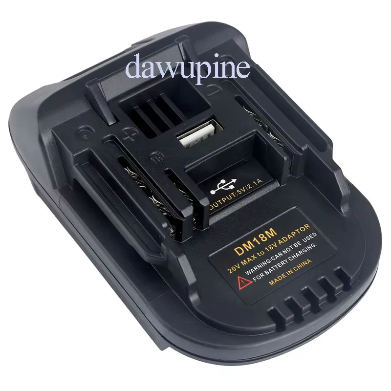 Adaptateur convertisseur DM18M pour Milwaukee pour M18 pour batterie Li-ion Dewalt 20V pour outils électriques Makita