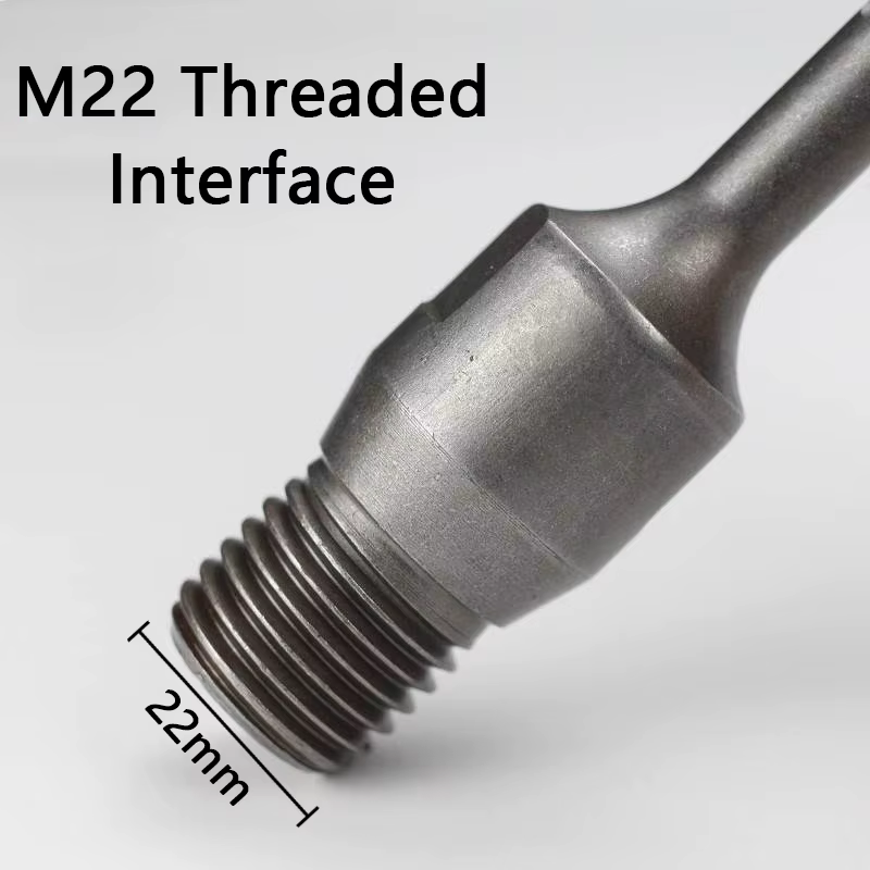 Adaptateurs de connecteurs pour forets diamantés LAANCI M22 SDS Plus pour marteau électrique, convertisseur de perceuse électrique, adaptateur de foret pour perçage à sec et humide