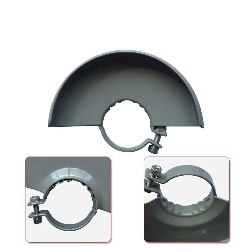 Couvercle de sécurité en métal pour meuleuse d'angle, disque de meulage, protecteur de roue, outil électrique, accessoires anti-poussière, support 100 125, pièce interchangeable