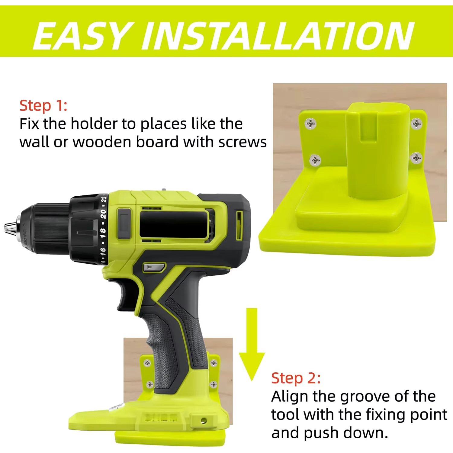 Support de fixation pour perceuse