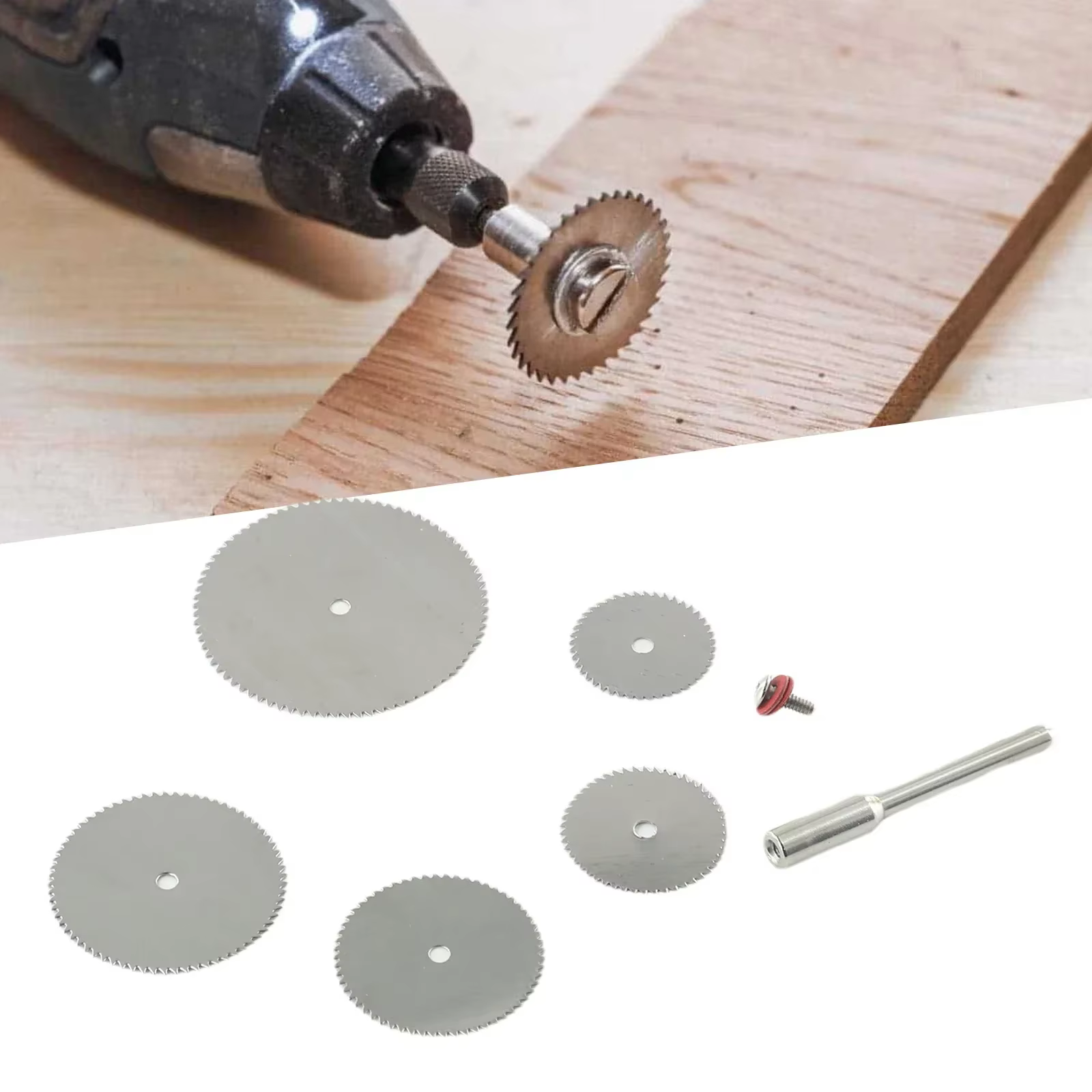 Lame de scie circulaire avec mandrin de 3MM