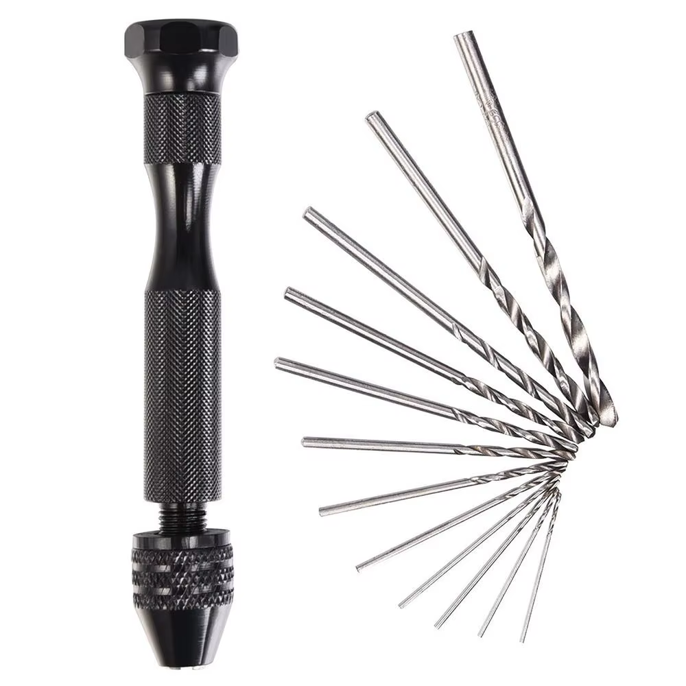 Mini Micro perceuse à main en aluminium avec mandrin sans clé