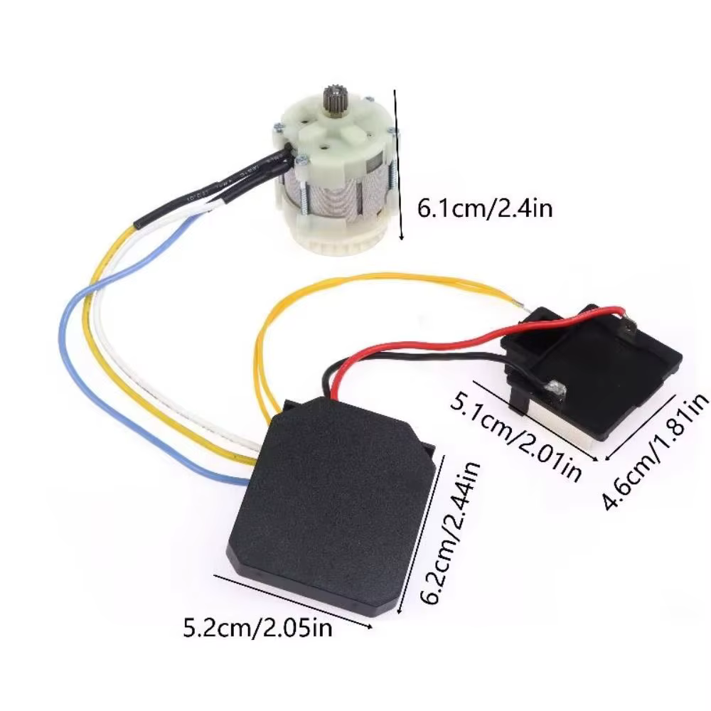 Moteur de tronçonneuse électrique à 14 dents