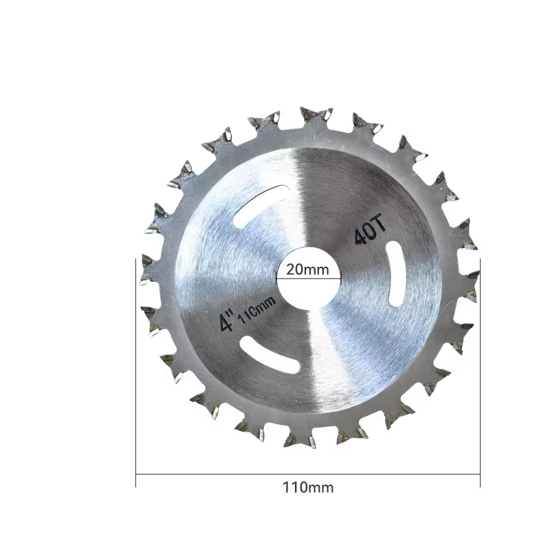 1 pièces 110mm x 20mm 40T lame de scie circulaire TCT à pointe Double face disque de coupe polyvalent pour le travail