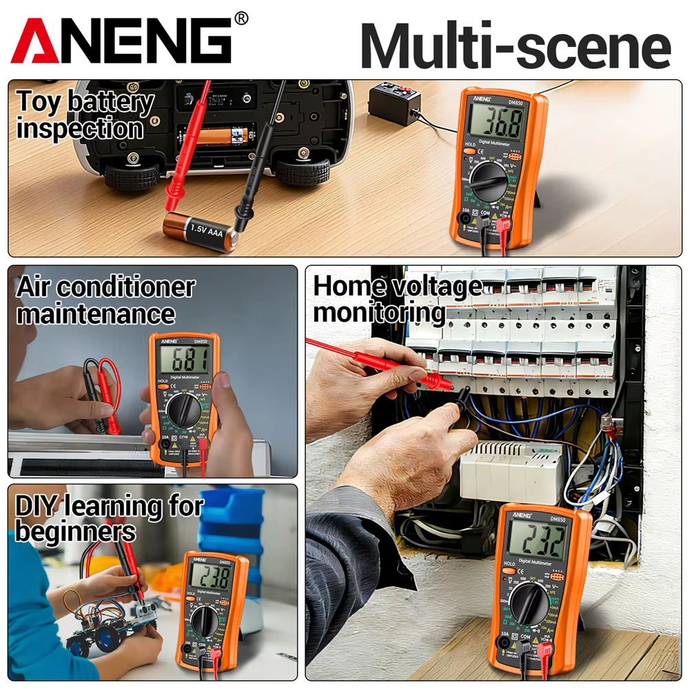 Multimètre numérique intelligent ANENG DM850