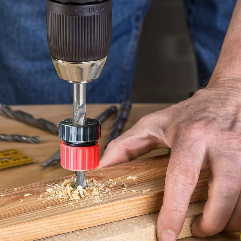 Ensemble de butées de profondeur pour perceuse