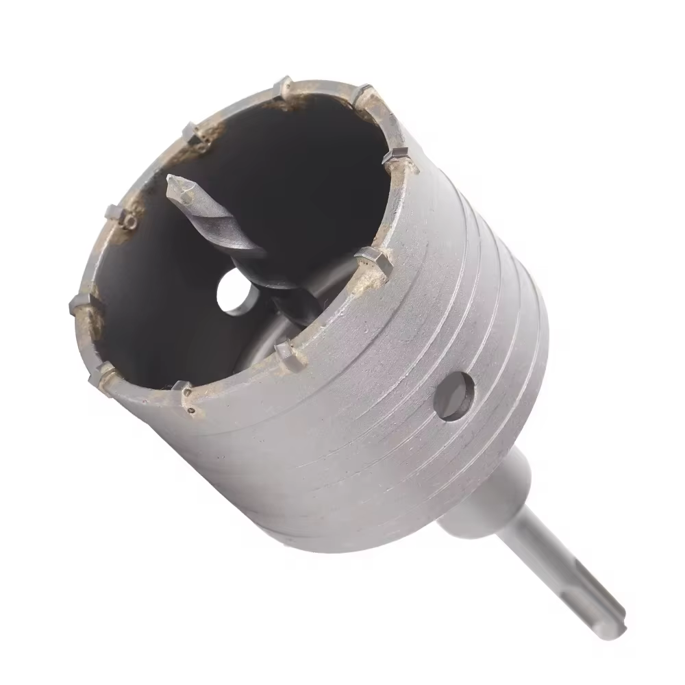 Scie cloche pour mur en béton SDS-Plus