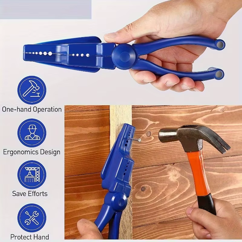 Outil de serrage à ongles de sécurité avec mâchoire coulissante