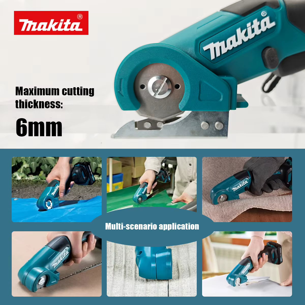 Coupe-tapis sans fil Makita CP100
