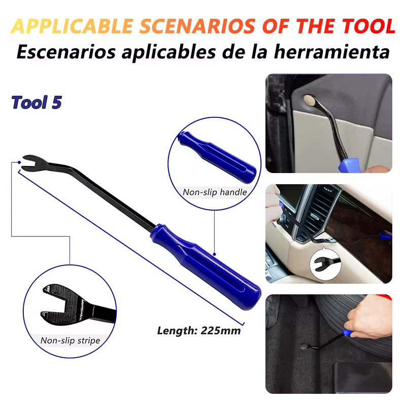 Kit d'outils de démontage automobile