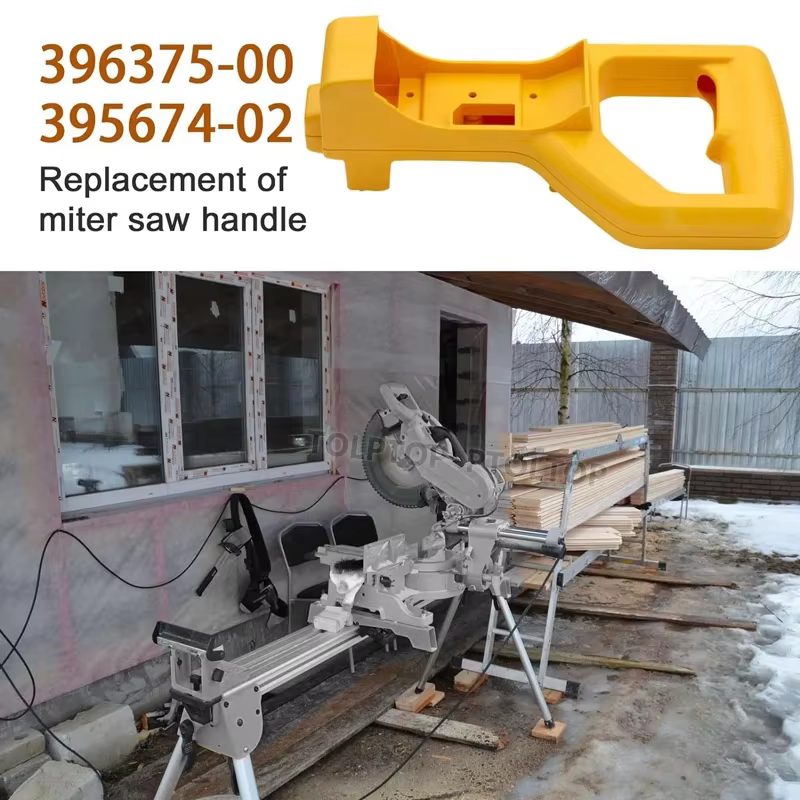 NOUVEAU Pièces de rechange pour scie à onglet Dewalt : Plaque de coupe et poignée de remplacement pour scies