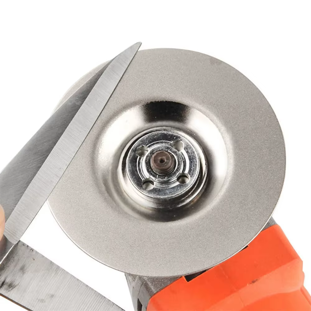 1 pièce Disque d'affûtage diamanté 100 mm, Disque abrasif en émeri, Granulométrie 400-1000 pour meuleuse d'angle, ciseaux de cuisine et outils