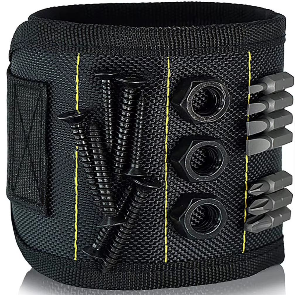 Outil de dragonne magnétique avec vis de fixation de fixation portable
