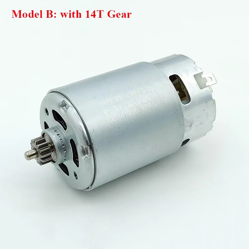 MABUCHI RS-550VD-8520 317004280 Moteur électrique haute vitesse DC 12V 22000 tr/min pour perceuse sans fil METABO