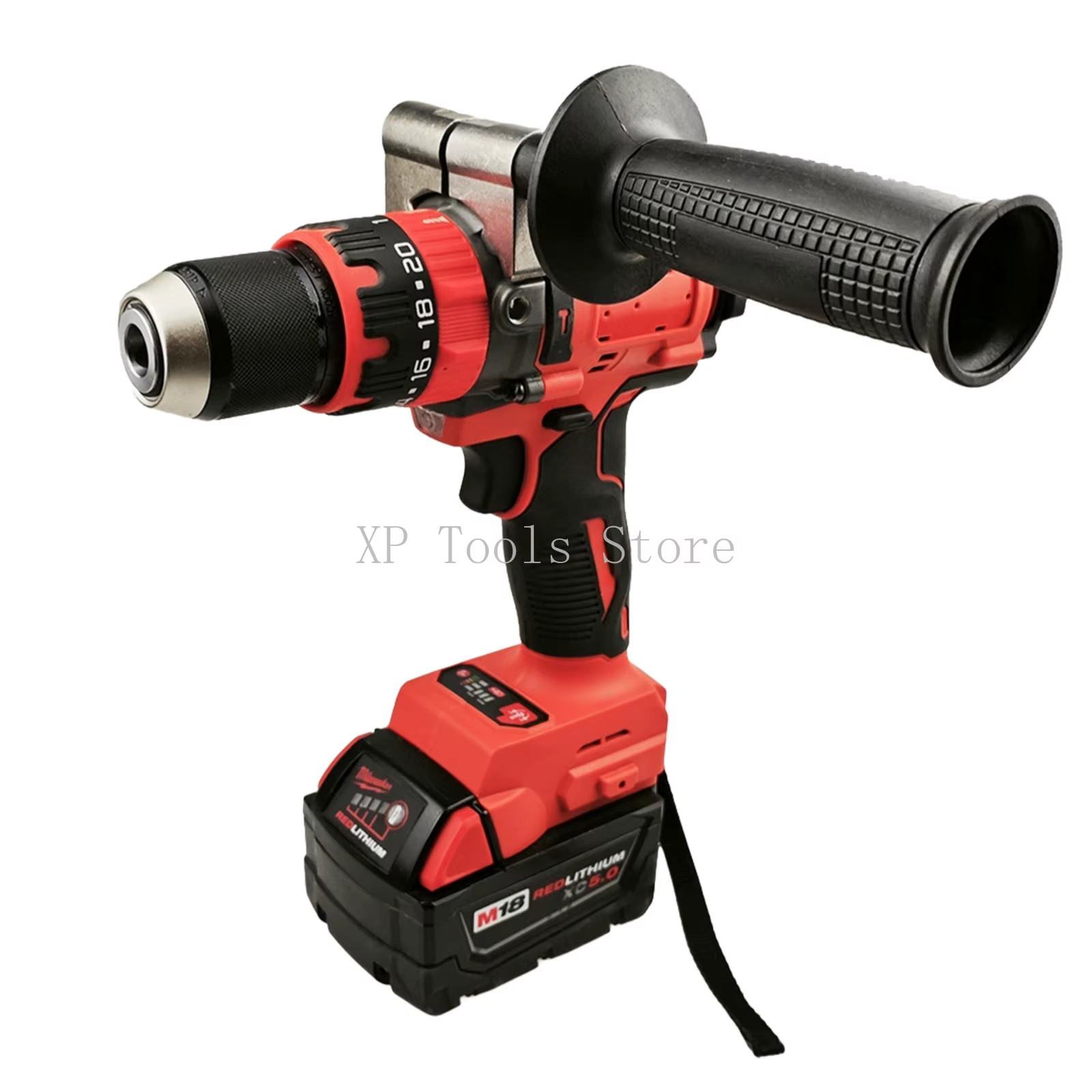 Pour Milwaukee/DeWALT 20V batterie perceuse électrique sans brosse 13mm mandrin sans fil marteau à percussion