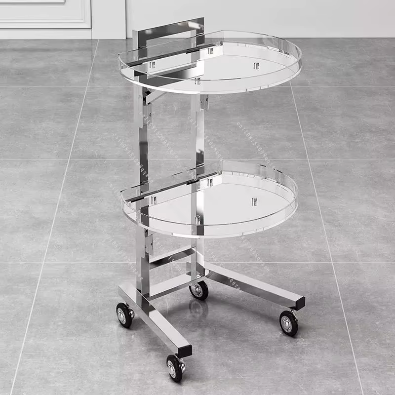 Chariot à outils pliable en acier inoxydable