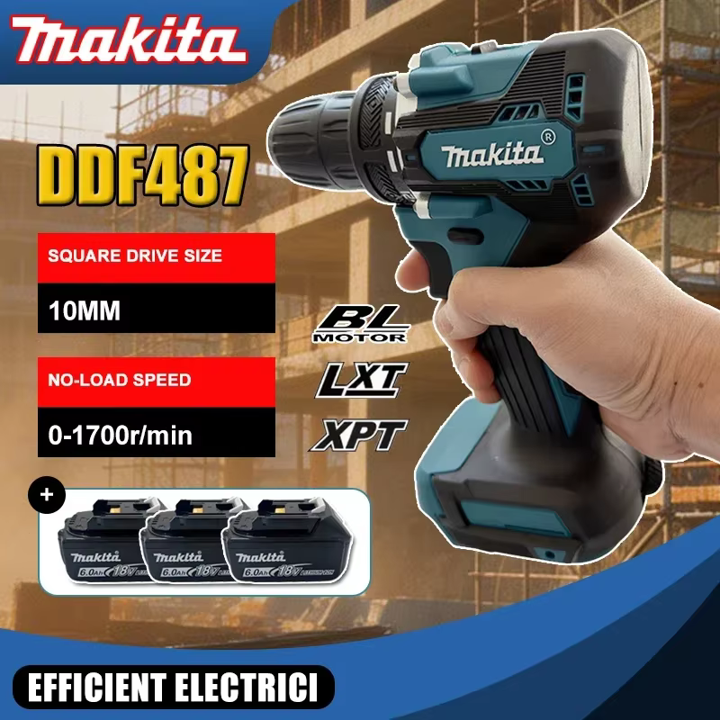 Nouvelle perceuse-visseuse sans fil Makita DDF487