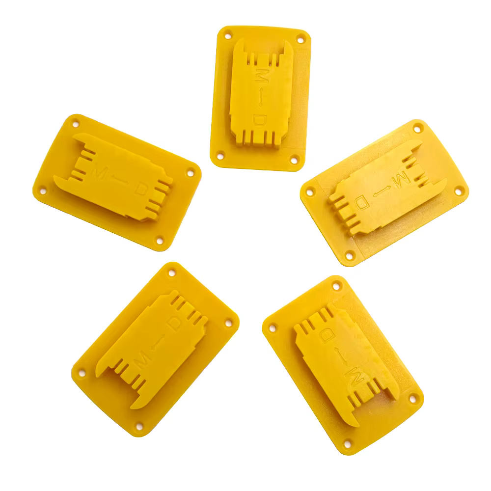 5 pièces porte-outil Dock support de rangement mural pour Dewalt 14.4V/18V/20V pour Milwaukee 18V dispositifs de