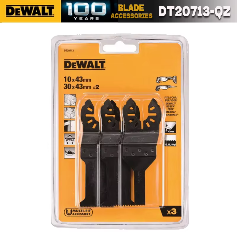 DEWALT DWA4206 DWA4217 DWA4270 lame de scie oscillante pour le travail du bois accessoires d'outils électriques