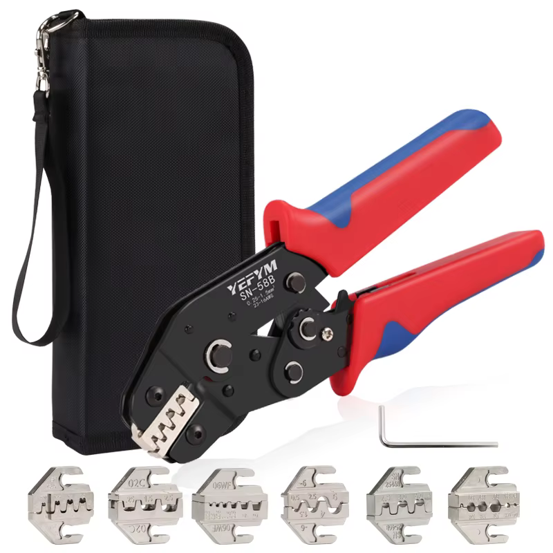 Outils de sertissage pince SN-58B mâchoire Interchangeable pour XH2.54/DuPont2.54/2.8/4.8/6.3/Non isolé/bornes de virole cliquet