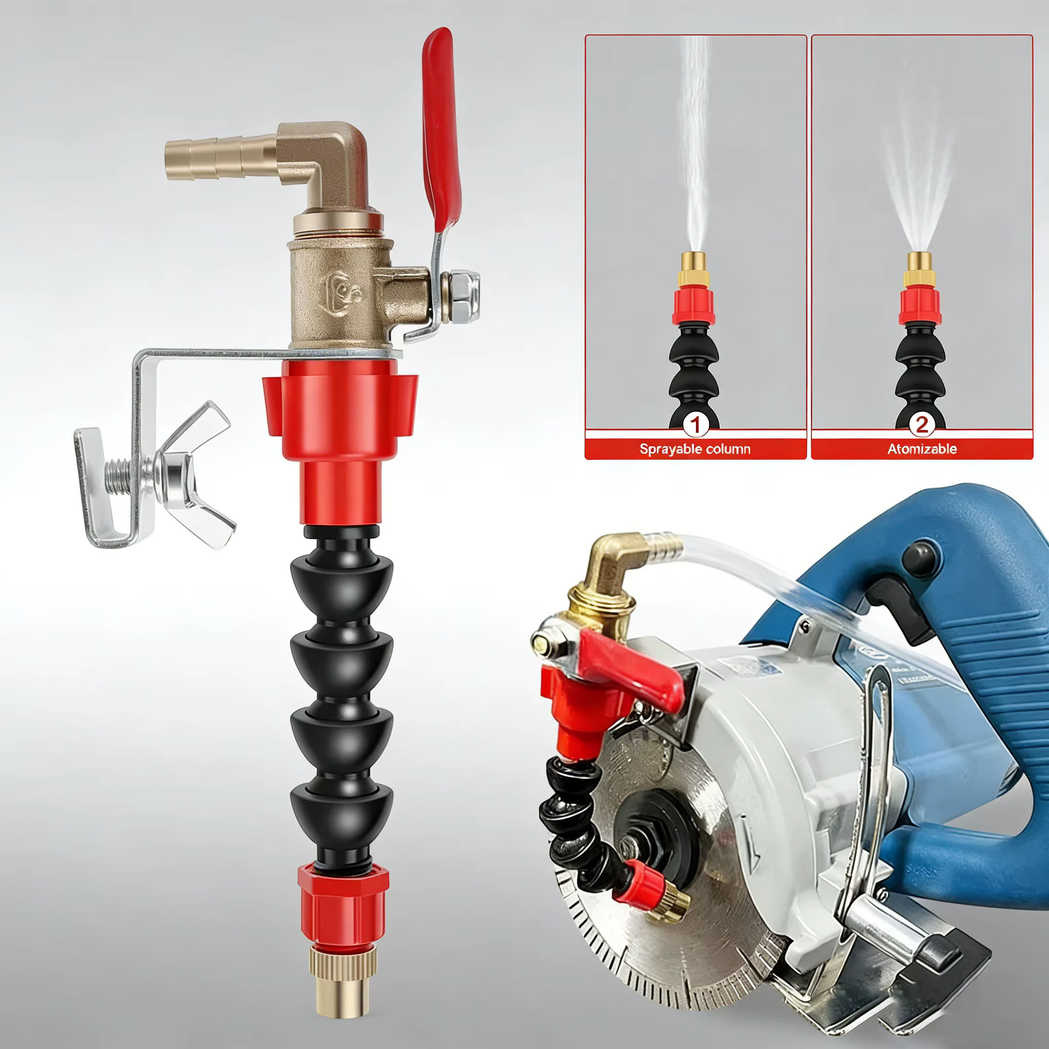 Pulvérisateur d'eau pour meuleuse d'angle 135 mm
